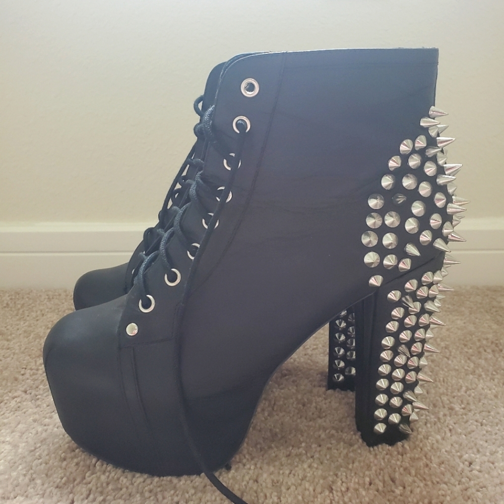 Jeffrey Campbell Spike Litas Sz 10